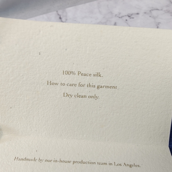 Savannah Morrow Jada Pants Midnight 100% Peace Silk XS NWT $420 - Picture 10 of 15